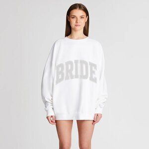 The Bar - BRIDE SWEATSHIRT WHITE